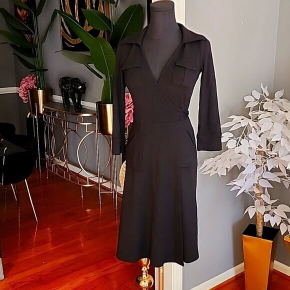 Diane von Furstenberg wrap dress sz 8 - Picture 1 of 9